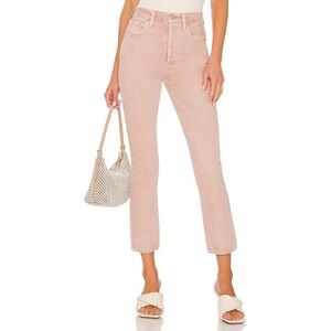 Revolve Citizens of Humanity Jolene HighRise Straight Leg Jeans Rosewater 28 EUC